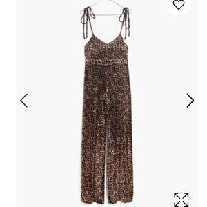 Madewell Velvet Thistle jumpsuit